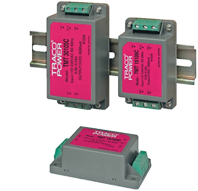 Ac/dc-printnetzteil Tracopower Tmt 15124c 24 V/dc 0.625 A 15 W