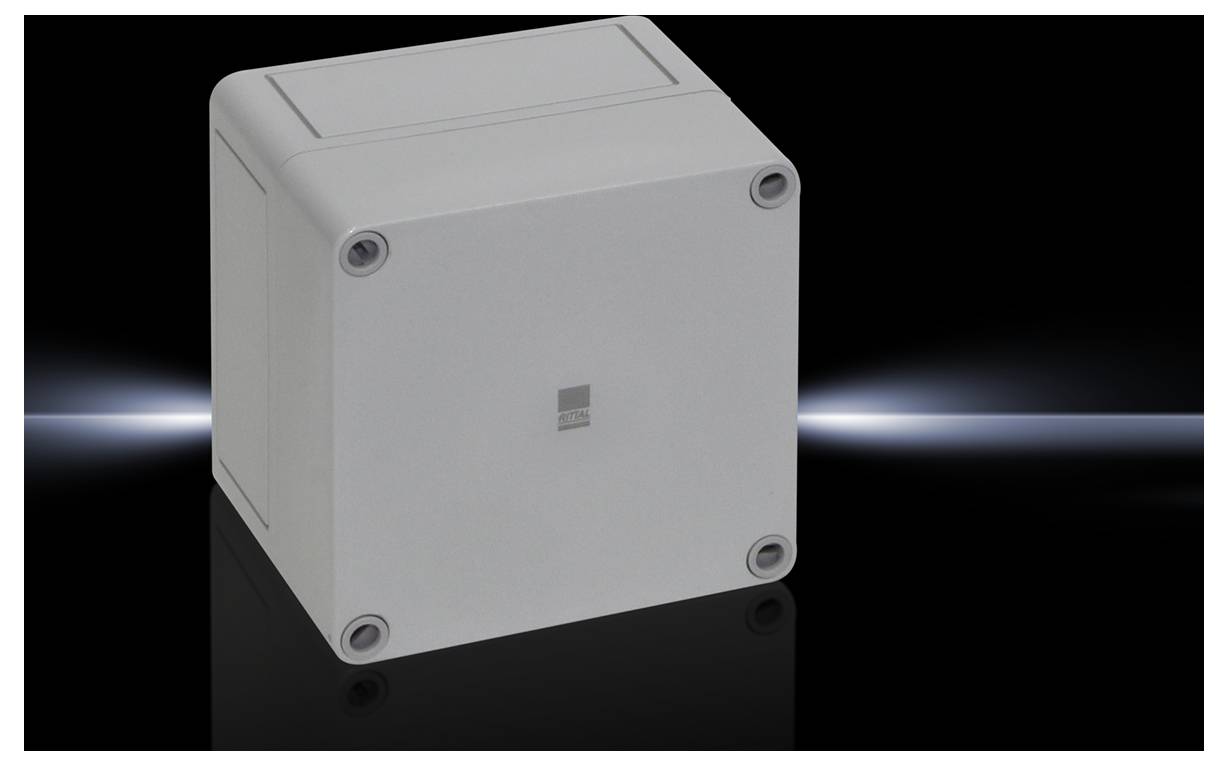 Rittal PK 9507.000 установок-Gehäuse 110 x 110 x 90 из поликарбоната Lichtgra...