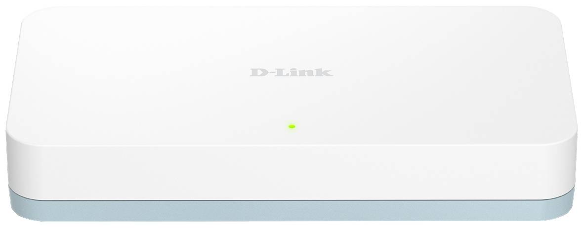 Сетевой коммутатор D-Link DGS-1008D Netzwerk с 8 портами и скоростью передачи данных 1 Гбит/с