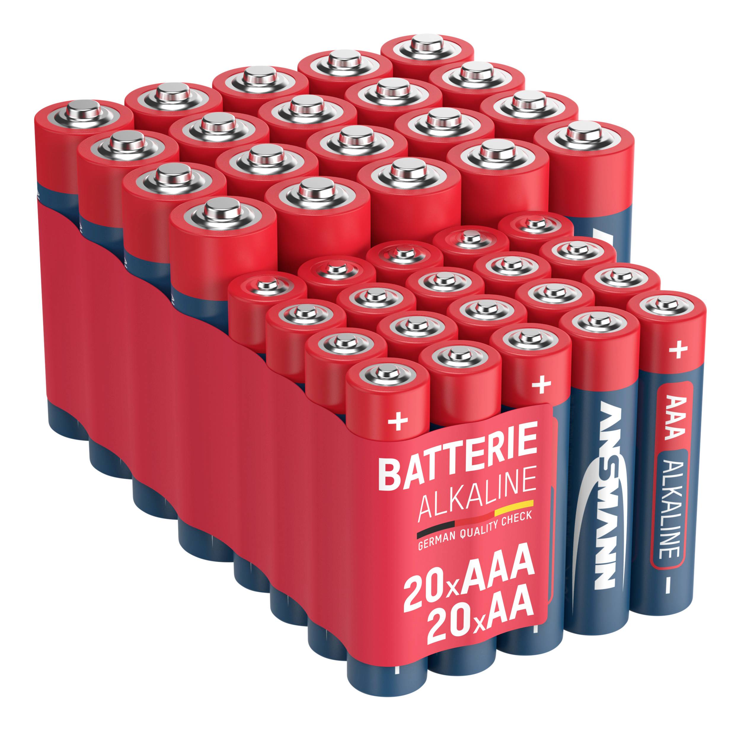 Thumbnail - Ansmann Batterie-set Micro, Mignon 40 St.
