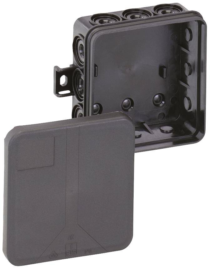 Spelsberg 33221201 Рабочая температура (Д x В x В) 85 x 85 x 37 мм Schwarz IP55 1...