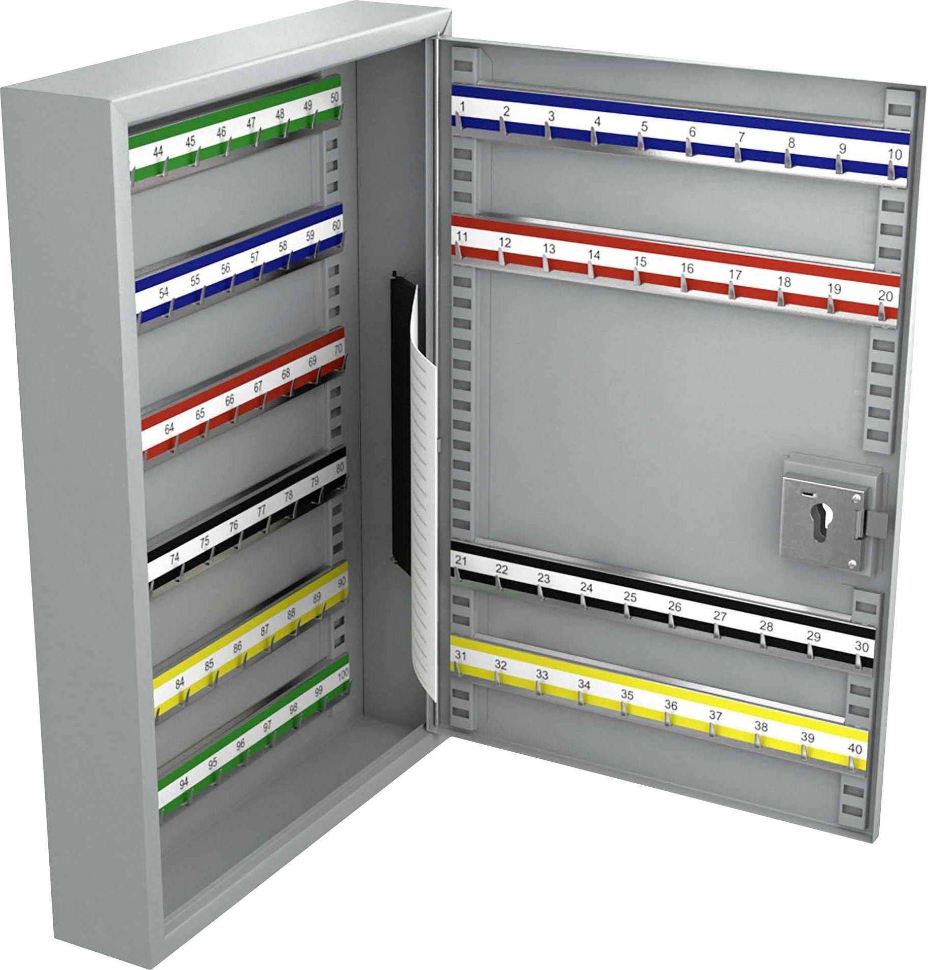 Основание Schlsselkasten SS 100 PZ 2171-0100 Anzahl Haken 100 Grau для металлических изделий 19290₽