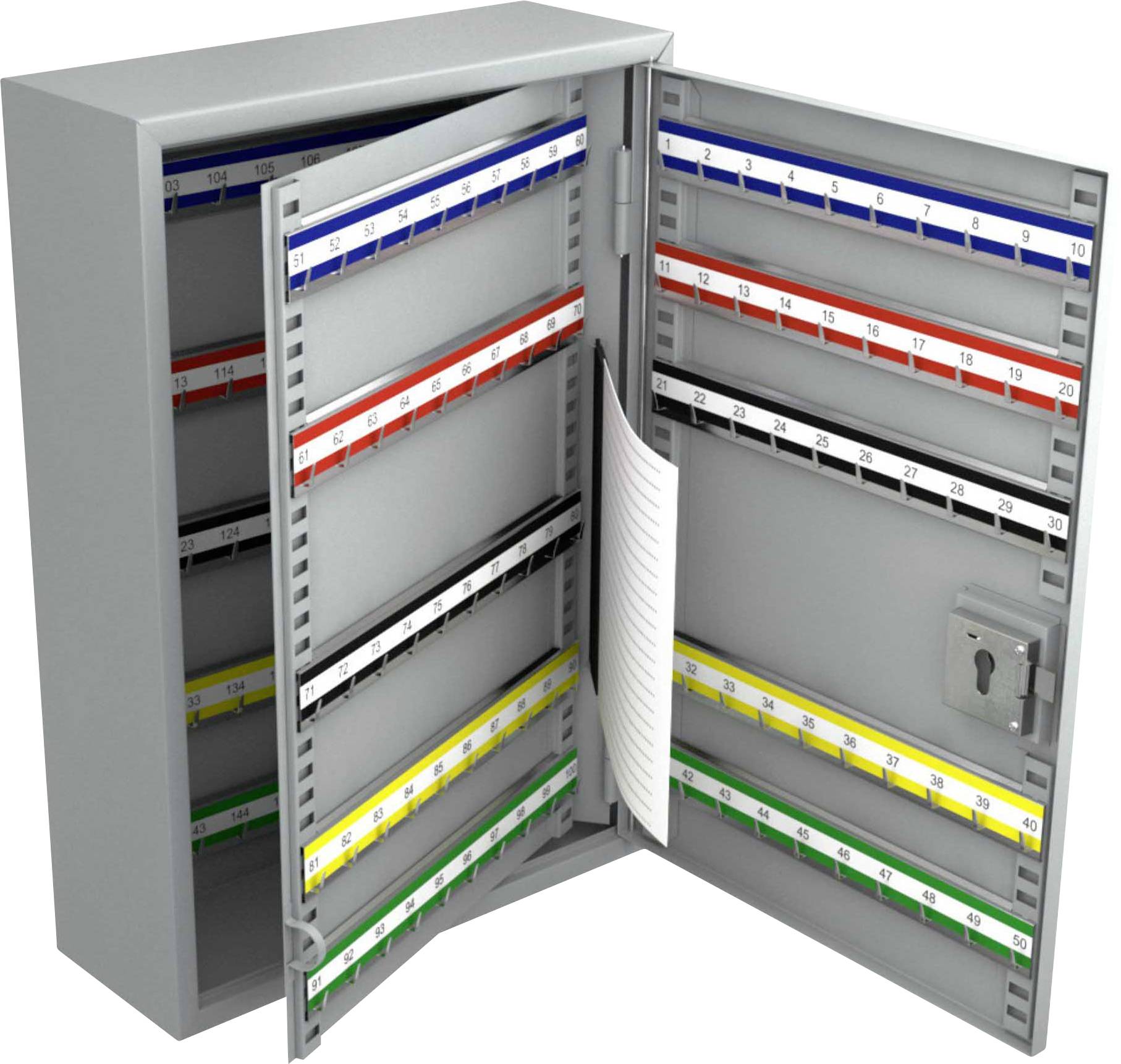 Основание Schlüsselkasten SS 100 PZ 2171-0150 Anzahl Haken 150 Grau (для металлических изделий)