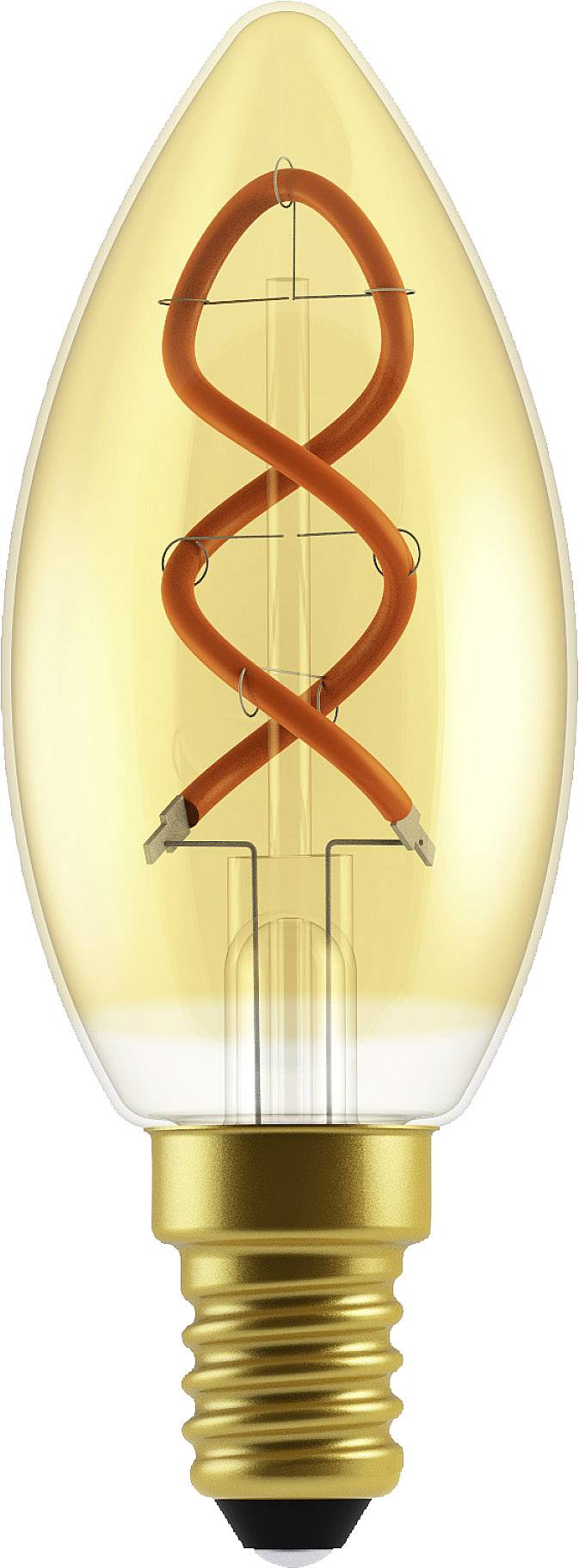 Nordlux 2080101458 СВЕТОДИОДНЫЙ светильник EEK G (A - G) E14 Kerzenform 2,5 Вт Gold (Ø x L) 35 мм...