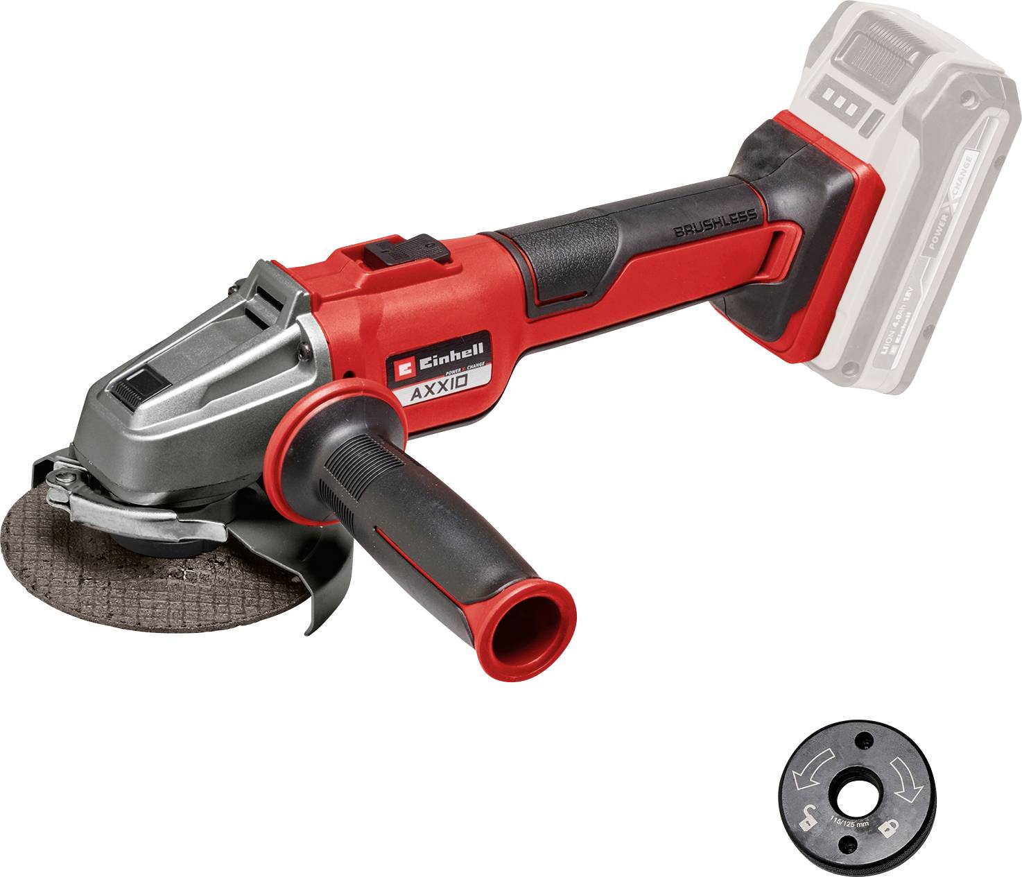 Einhell Professional Axxio 18/115 Q 4431150 Akku-Winkelschleifer 115 Mm Ohne...