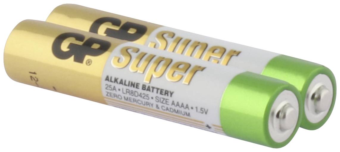 Thumbnail - Gp Batteries Super Mini (aaaa)-batterie Mini (aaaa) Alkali-mangan 1.5