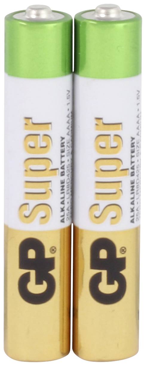 Thumbnail - Gp Batteries Super Mini (aaaa)-batterie Mini (aaaa) Alkali-mangan 1.5