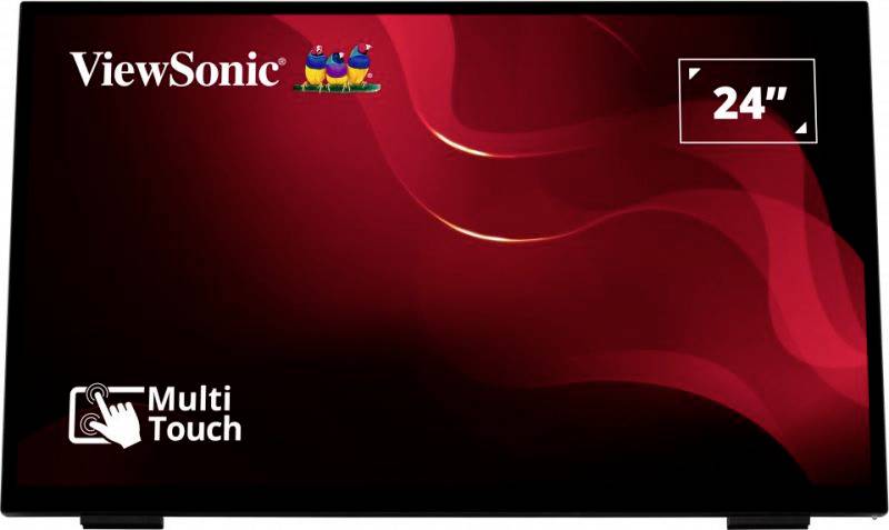 Сенсорный монитор Viewsonic TD2465 с диагональю экрана: D (A - G) 60,5 см (23,8 дюйма) 1920...
