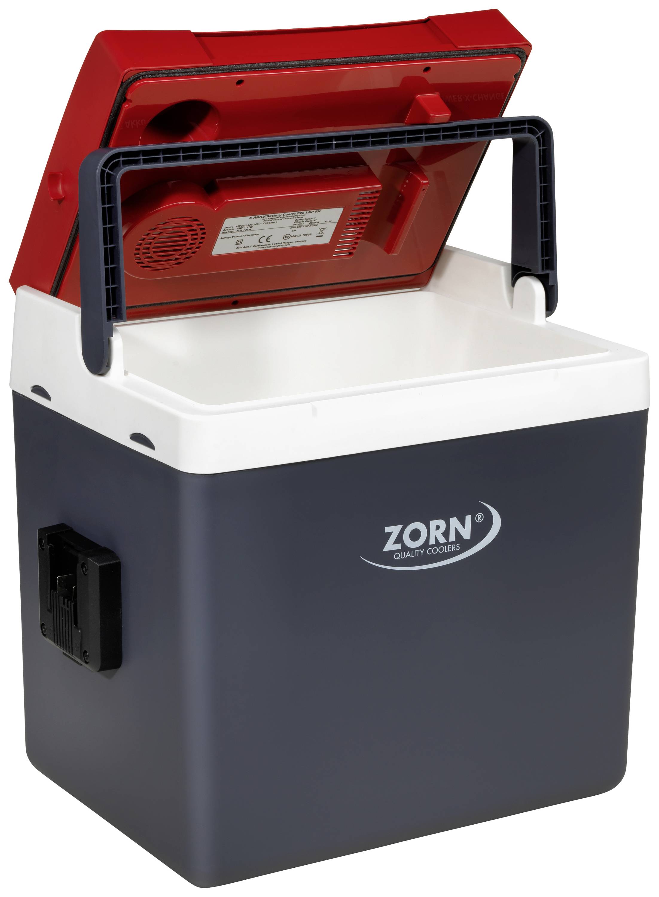 Холодильник ZORN Cooler Z 26 LNE PX Akku-Kühlbox & Heizbox EEK: Термоэлектрический (A - G)...