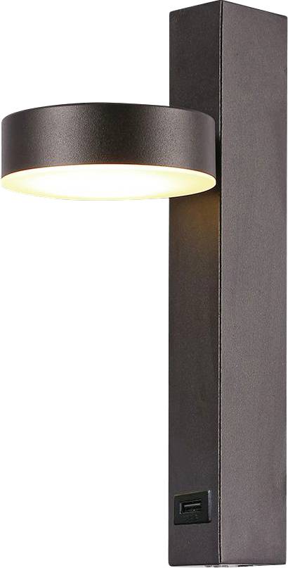 Светодиод V-TAC VT-10111 23405-Wandleuchte EEK D A - G 8 Вт Schwarz 9990₽