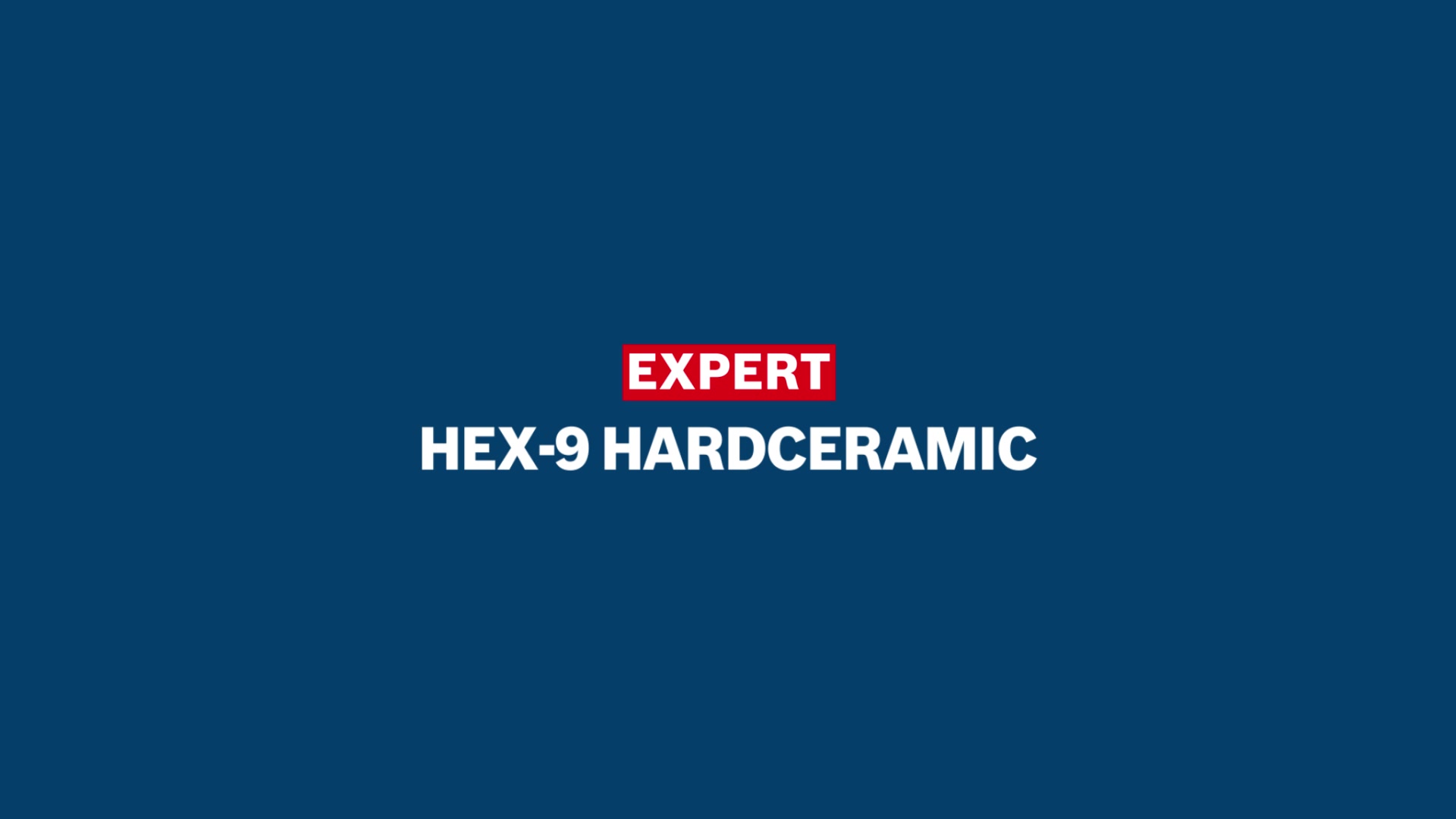 EXPERT HEX-9 Hard Ceramic Set