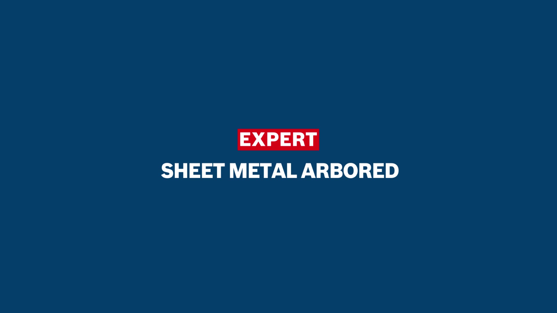 EXPERT Sheet Metal
