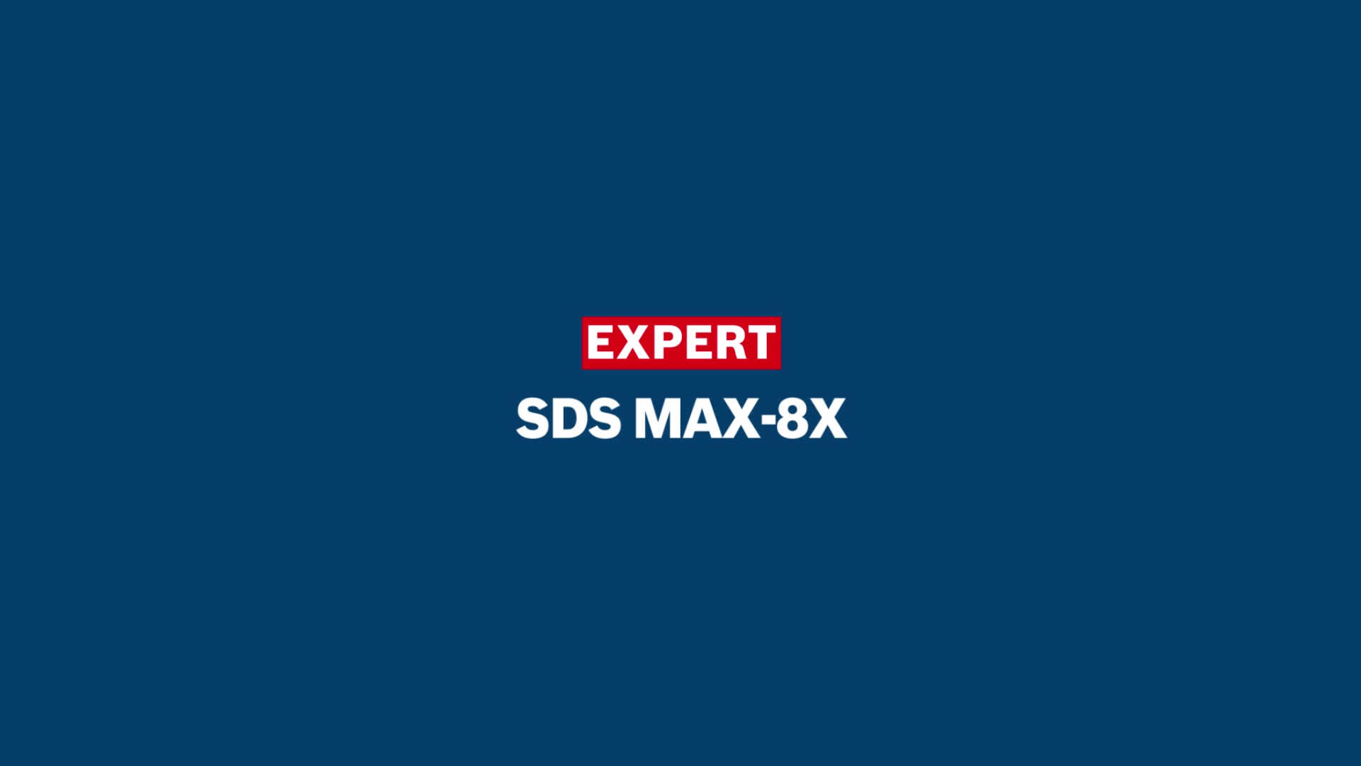 EXPERT SDS max-8X
