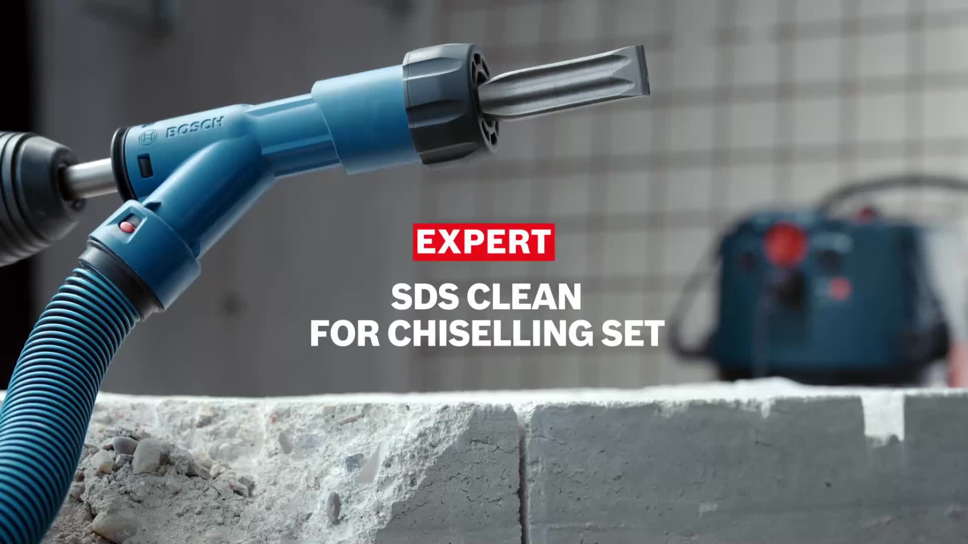 EXPERT SDS Clean for Chiselling Set