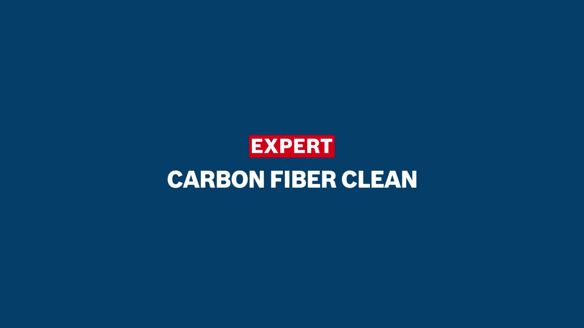 EXPERT 'Carbon Fiber Clean'