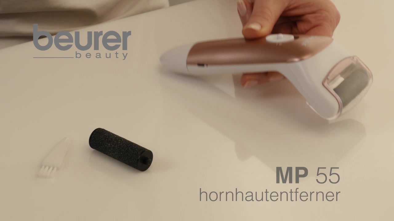 Beurer MP 55 Hornhautentferner RED ZAC Manikür-/Pedikürgerät - weiß