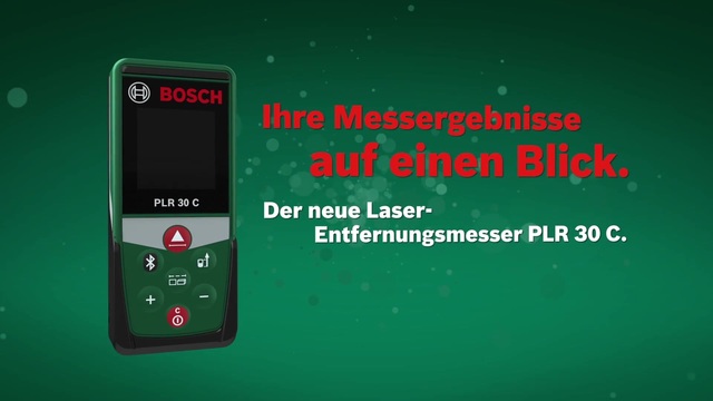 PLR 30 C Digitaler Laser-Entfernungsmesser | Bosch DIY