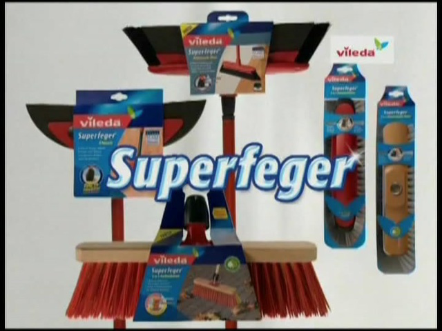 Vileda Superfeger Kehr-Set Classic (Material BAUHAUS Besenkopf: | Mikroschaum)