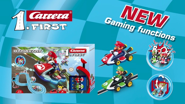 Carrera FIRST - Mario Kart de Nintendo - Mario en Yoshi, Circuit 