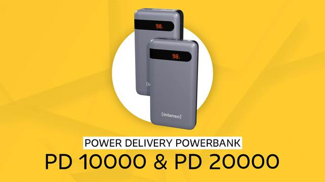 Intenso Powerbank PD20000 grau, 20.000 mAh