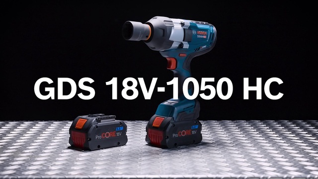 Bosch GDS 18V-1050 HC solo, 06019J8201, Percuteuse Bleu/Noir