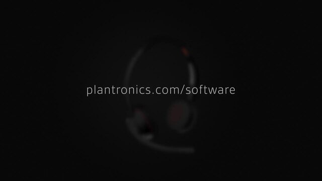 Plantronics Savi W8210/A, Headset schwarz