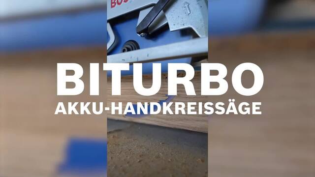 Bosch Akku-Handkreissäge BITURBO GKS 18V-68 GC Professional solo blau, ohne Akku und Ladegerät, in L-BOXX