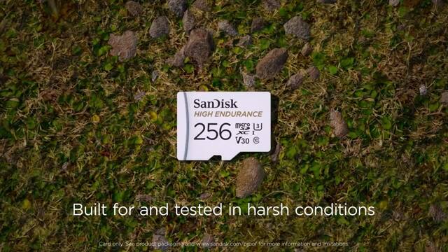 SanDisk High Endurance 64 Go MicroSDXC UHS-I Classe 10, Carte mémoire Blanc, 64 Go, MicroSDXC, Classe 10, UHS-I, 100 Mo/s, 40 Mo/s