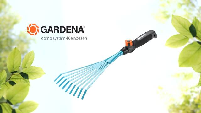 GARDENA combisystem-Kleinbesen 08919-20 türkis/schwarz, 12cm