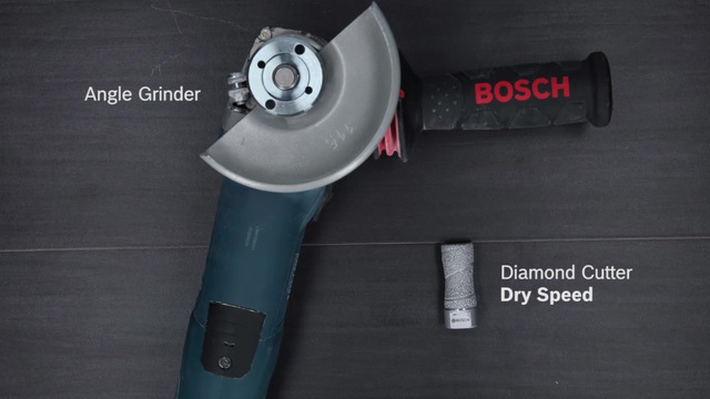 Bosch Diamant-Trockenbohrer Best for Ceramic Dry Speed, Ø 20mm für Winkelschleifer