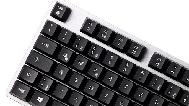 Logitech K835 TKL, Tastatur grau/schwarz, DE-Layout, GX Red
