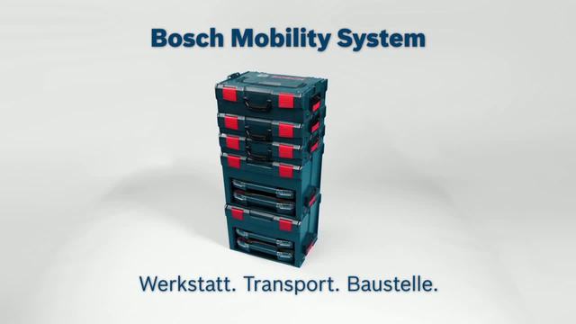 Bosch i-BOXX shelf 3 pcs Professional, Halterung blau