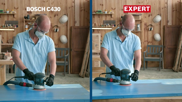 Bosch Expert C470 Schleifblatt, Ø 125mm, K400 Multilochung 50 Stück, für Exzenterschleifer