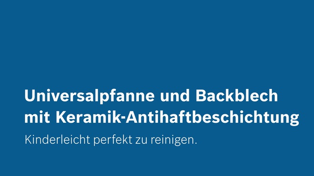 Bosch Backblech HEZ531010 anthrazit, keramik antihaftbeschichtet
