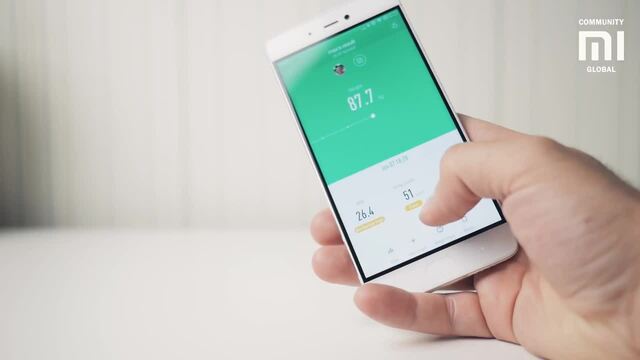 Xiaomi Mi Smart Scale 2, Balance Blanc, Balance électronique, 150 kg, 50 g, kg, lb, Rectangle, Blanc