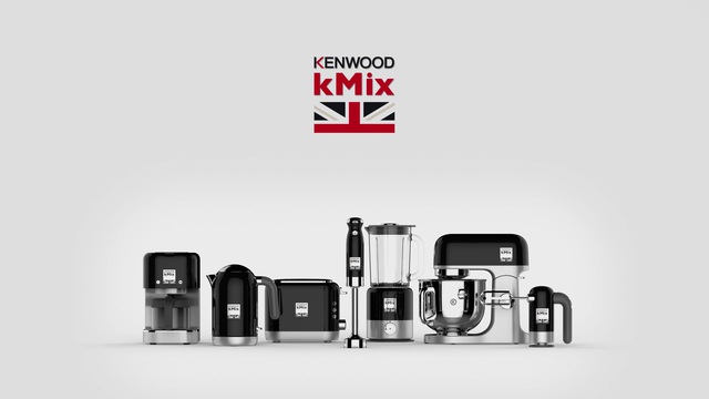 Kenwood KMix Küchenmaschine KMX750RD rot/silber, 1.000 Watt