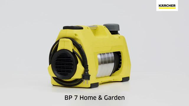 Kärcher Haus- und Gartenpumpe BP 7 Home & Garden gelb/schwarz, 1.200 Watt, für Klarwasser
