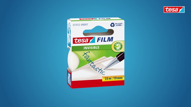 tesa Film 33 m Transparent 1 pièce(s), Ruban adhésif Transparent, 33 m, Transparent, 19 mm, 1 pièce(s)