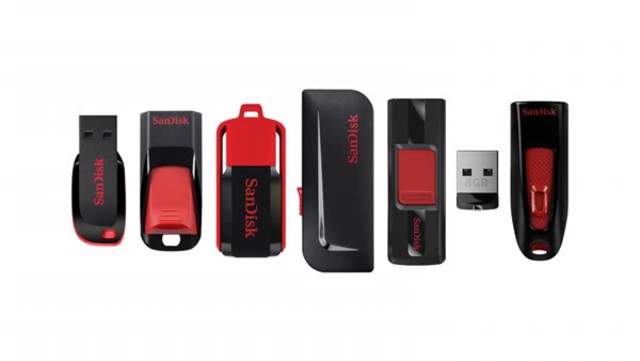 SanDisk Blade 16 GB, USB-Stick schwarz