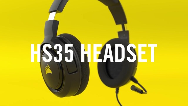Corsair HS35 Stereo  over-ear gaming headset Zwart, Pc, PlayStation 4, Xbox one, Nintendo Switch