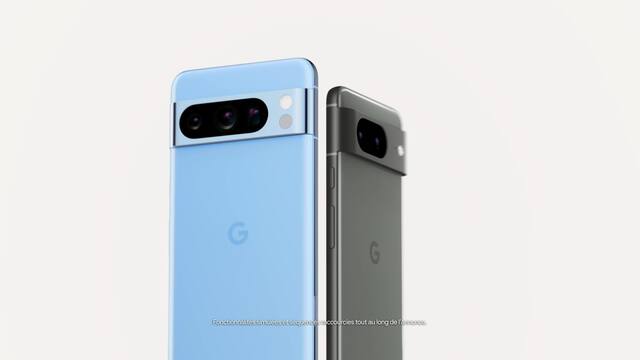 Google Pixel 8, Smartphone Noir, 256 Go, Dual-SIM, Android