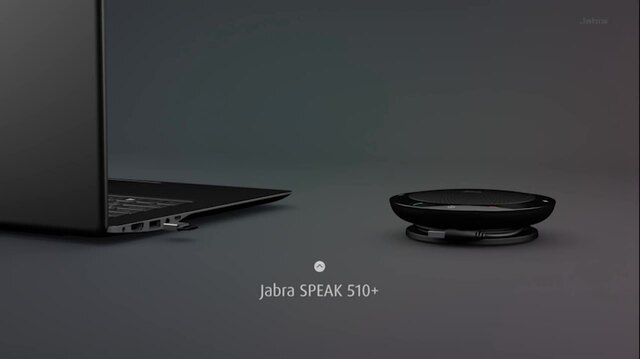 Jabra 510 haut-parleur Universel USB/Bluetooth Noir Universel, Noir, 100 m, CE, FCC, RoHS, REACH, Omnidirectionnel, Avec fil &sans fil