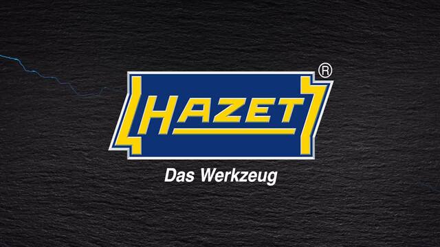 Hazet HiPer Feinzahn-Umschaltknarre 916HPLG, 1/2" schwarz/blau, ausziehbar, Betätigungswinkel 4°, Kugelsicherung