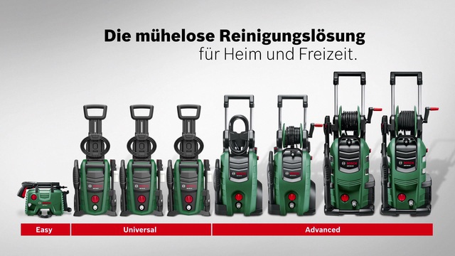 Bosch Hochdruckreiniger EasyAquatak 110 grün/schwarz, 1.300 Watt