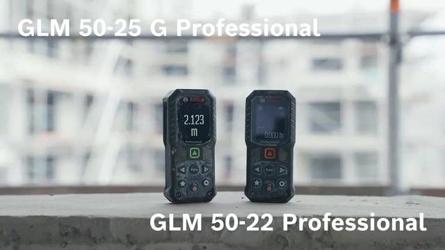 Bosch GLM 50-22 Professional, Laser rouge SOLO, Télémètre Bleu/Noir