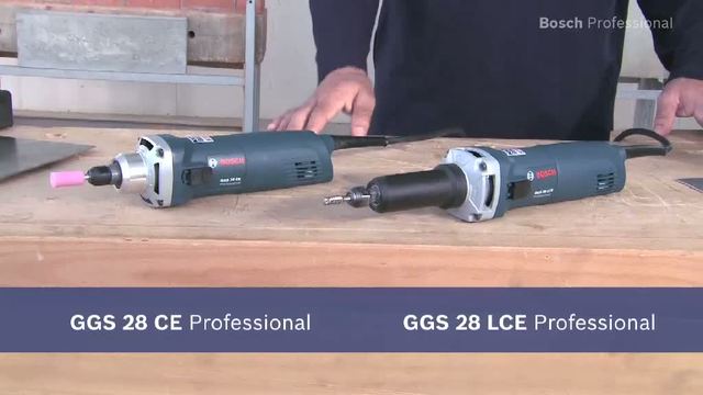 Bosch Geradschleifer GGS 28 CE Professional blau, 650 Watt