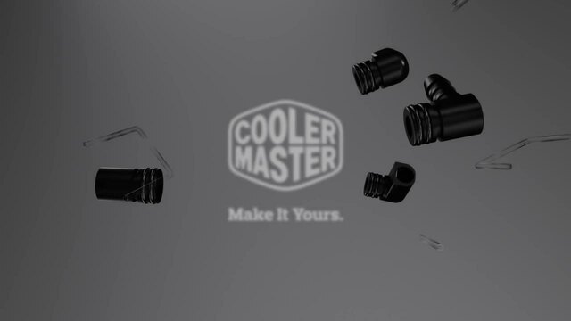 Cooler Master Master MasterLiquid 240 Atmos, Watercooling Noir, Connecteur de ventilateur PWM à 4 broches