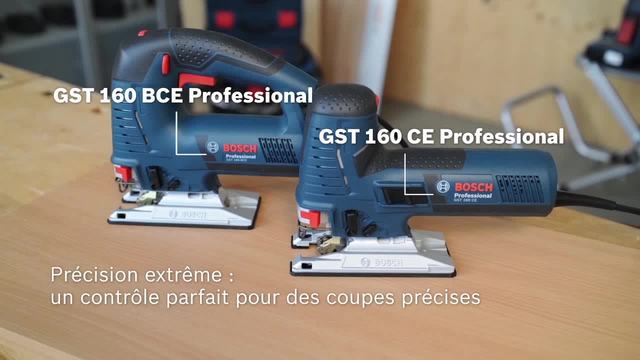 Bosch Scie sauteuse GST 160 CE Professional Bleu, 230 V, 2,2 kg