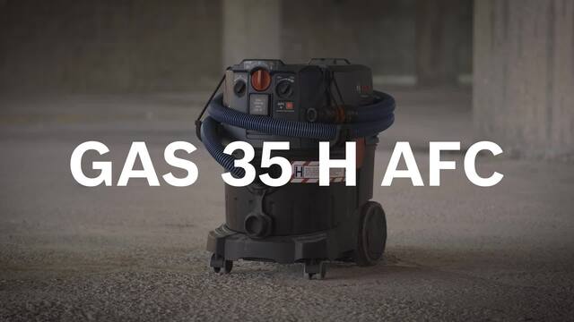 Bosch GAS 35 H AFC, Nass-/Trockensauger blau/schwarz