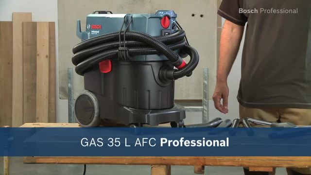 Bosch Nass-/Trockensauger GAS 35 L AFC Professional blau